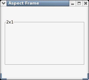 GtkAspectFrame: al redimensionar la ventana, el ratio se mantiene